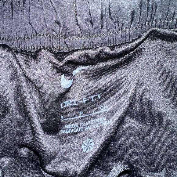 Black Nike Tempo Women's Brief-Lined Running Shorts - Picture 3 of 3